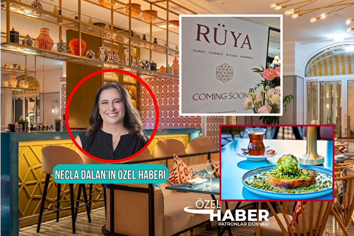 Doğuş Grubu, Dubai, Cannes ve Riyad’da faaliyet gösteren yeme içme markası Rüya’yı İstanbul’a getiriyor 