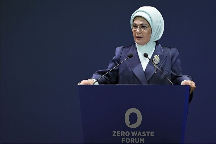 Emine Erdoğan, Sıfır Atık Forumu 'Bakanlar Oturumu'nda konuştu