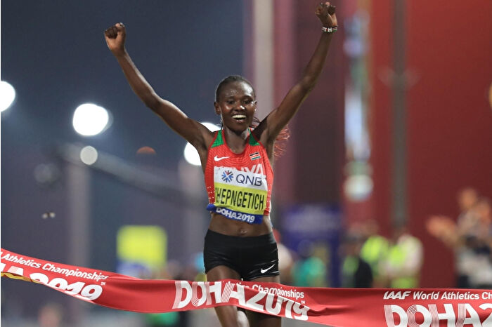 Kadınlar maraton rekortmeni Ruth Chepngetich'e 3 yıl men cezası