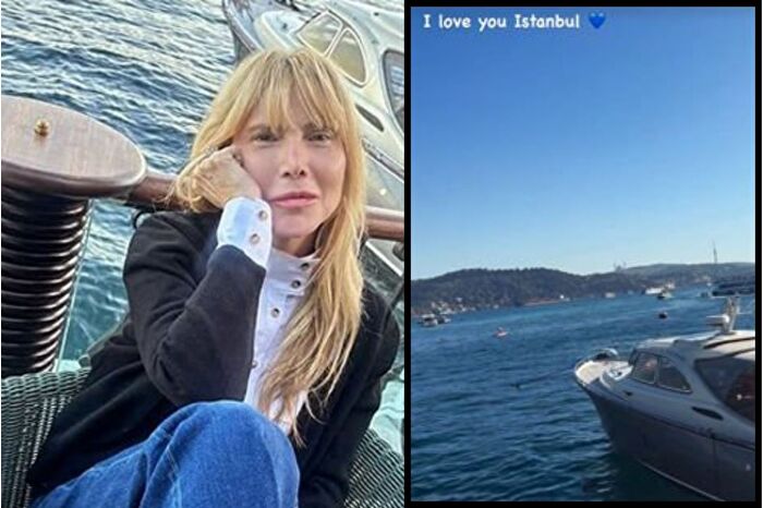 Cemiyet dünyasının tanınmış isimlerinden Elif Dürüst Boğaz'ın tadını çıkardı