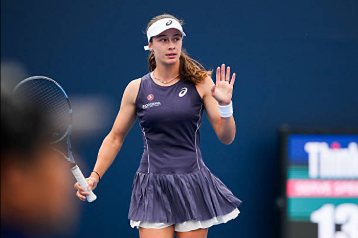 Milli tenisçi Zeynep Sönmez, Chennai Açık'a ikinci turda veda etti