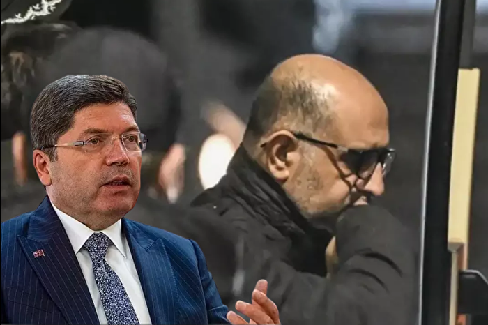 Adalet Bakanı Yılmaz Tunç, Özgür Özel'in 'Aziz İhsan Aktaş yurtdışına kaçmış' iddiasını yalanladı