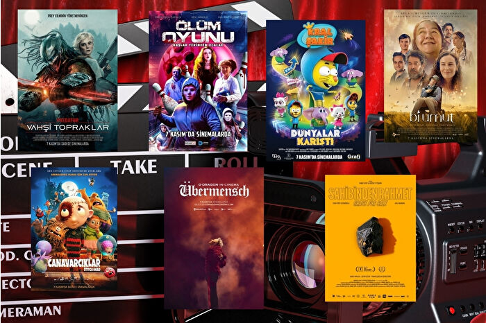 Sinemaseverler 7 Kasım’da vizyona girecek yedi yeni filmle buluşmaya hazırlanıyor