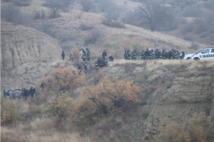 Gürcistan'da askeri kargo uçağının düştüğü bölgedeki arama kurtarma çalışmalarında 20'nci şehidin naaşına ulaşıldı