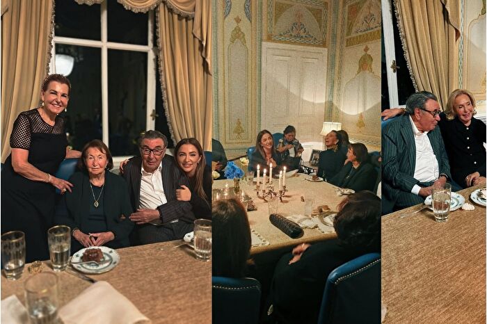 Aydın Doğan ve eşinin 'Seviyorum seni' gecesi