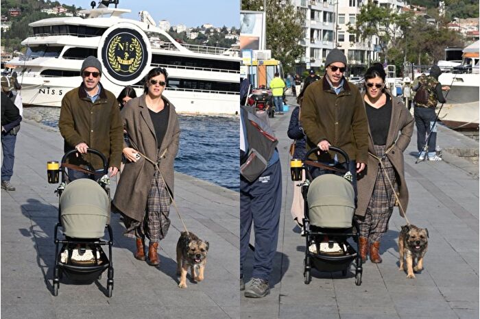 Ayşe Boyner ve eşi Metin Anter bebekleri Rafael Rumi ile Bebek turunda