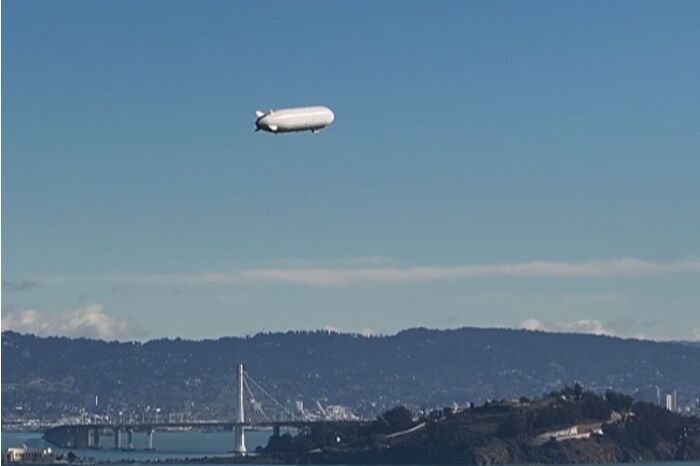 Dünyanın en büyük hava aracı Pathfinder 1 San Francisco'da görüntülendi