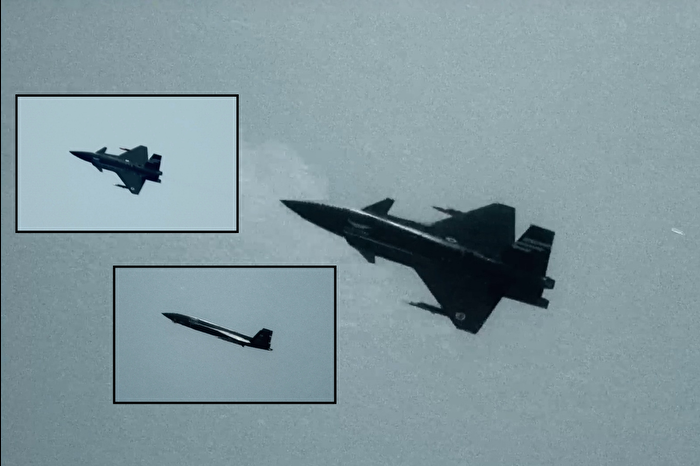 Hedef F-16’ya kilitlenen Bayraktar Kızılelma, milli hava-hava füzesi GÖKDOĞAN ile gerçekleştirdiği simüle atış testinde tam isabet sağladı