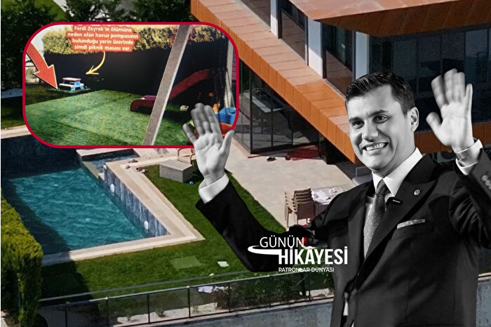 Manisa Büyükşehir Belediye Başkanı Ferdi Zeyrek’in ölümüne neden olan havuz aile tarafından kapatılarak çocuklar için oyun alanına dönüştürüldü
