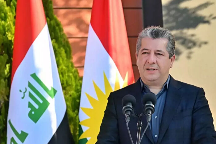 Irak Kürt Bölgesel Yönetimi Başbakanı Barzani, Süleymaniye'deki gaz sahasına yapılan saldırıyı kınadı