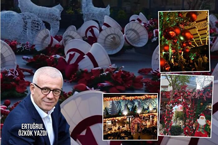 Ertuğrul Özkök, ışık süslemeleriyle yılbaşına hazırlanan Ege ve İzmir'deki değişimi yazdı