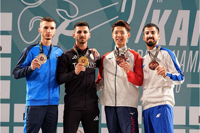 Milli karateci Eray Şamdan, dünya şampiyonu oldu