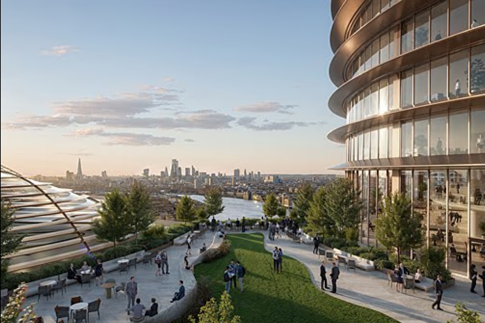 JP Morgan, New York'taki merkez binasının ardından Avrupa'nın en büyük ofis kulesini inşa etmeye hazırlanıyor