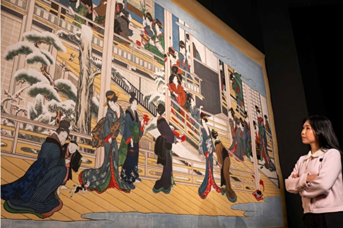 Utamaro’nun Kar adlı eseri 7,1 milyon dolar a satılarak rekor kırdı