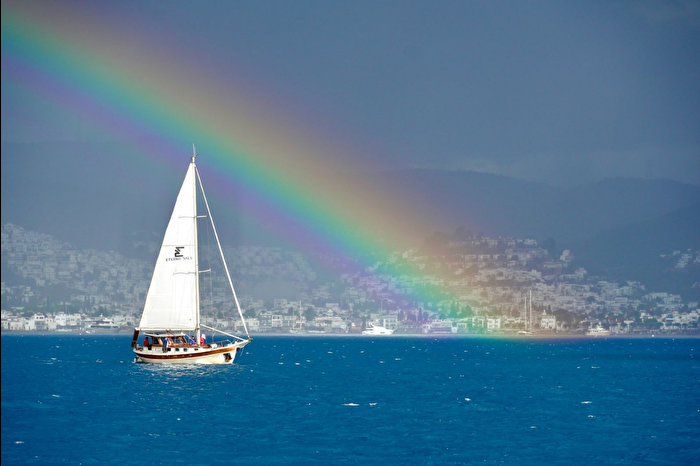 Bodrum'da Tırhandil Kupası 10'uncu Kış Trofesi'nin ilk etabı yapıldı