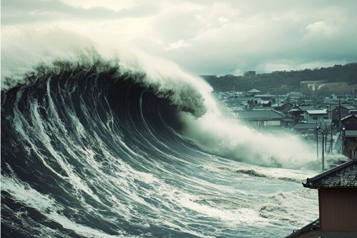 NASA uydusu Pasifik tsunamisinin ilk yüksek çözünürlüklü görüntüsünü kaydetti