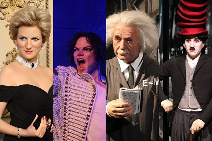 Paris'teki Grevin Müzesi bal mumu heykellerle tarihe ışık tutuyor