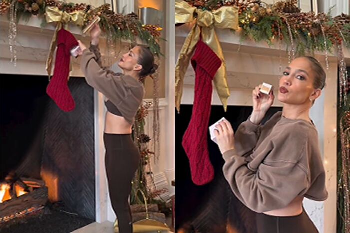 Jennifer Lopez sevdikleri için noel hediyeleri bıraktı