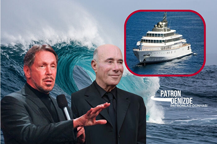 Süper yat Rising Sun’da Larry Ellison ve David Geffen’in farklı yazılan güç hikayeleri