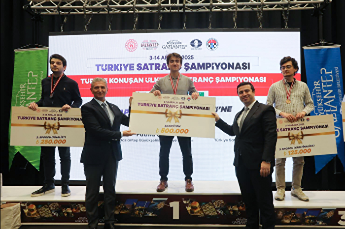 2025 Türkiye Satranç Şampiyonası'nın kazananı belli oldu