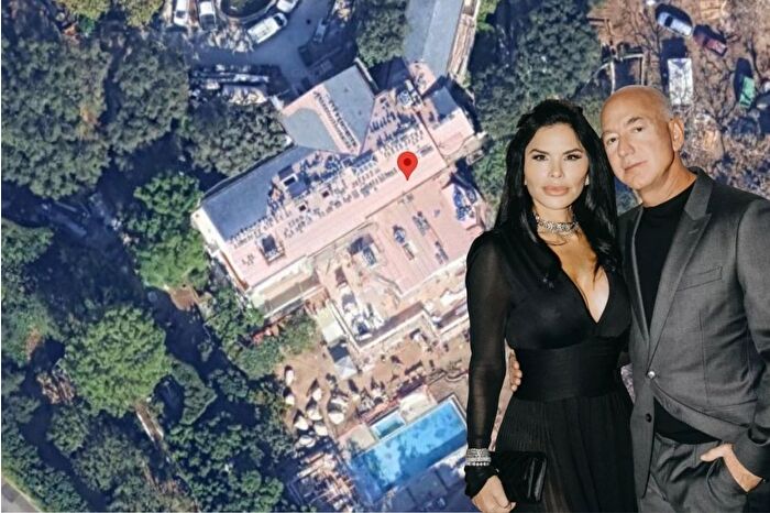 Jeff Bezos ile Lauren Sanchez'in 175 milyon dolarlık Beverly Hills malikanesinde UFO sürprizi