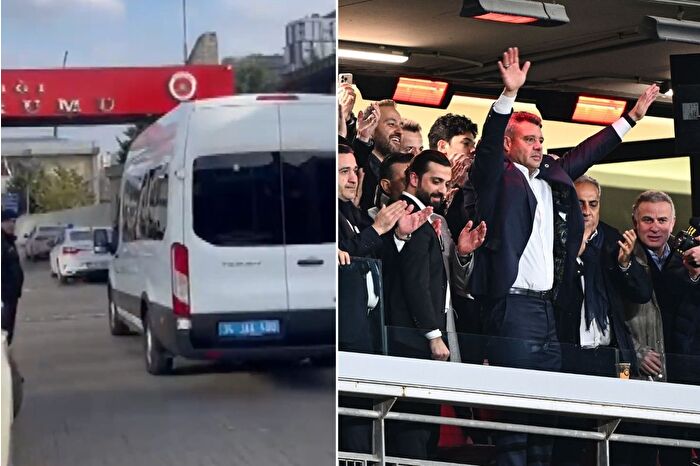 Fenerbahçe Başkanı Sadettin Saran uyuşturucu soruşturmasında adli kontrolle serbest bırakıldı, takımının Atatürk Olimpiyat Stadı'ndaki maçına gitti