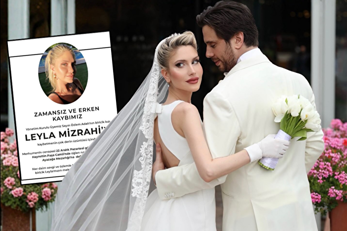 İş insanı Cemal Özgörkey’in 30 yaşındaki yeğeni Leyla Mizrahi uykusunda hayatını kaybetti, altı aylık bebeği öksüz kaldı