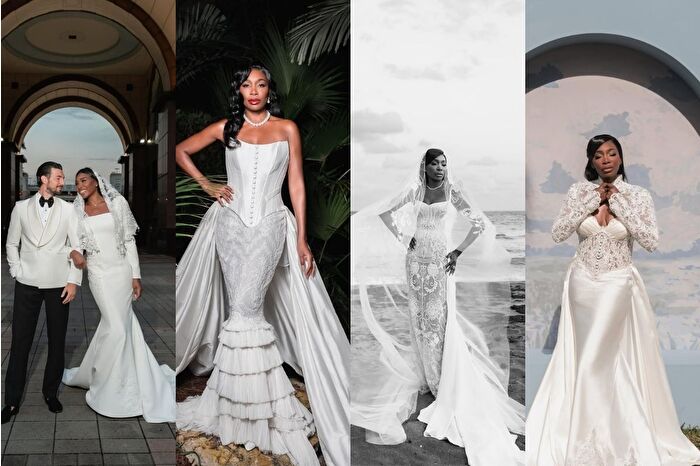 Tenis efsanesi Venus Williams ve oyuncu Andrea Preti Palm Beach'te 5 gün süren düğünle evlendi