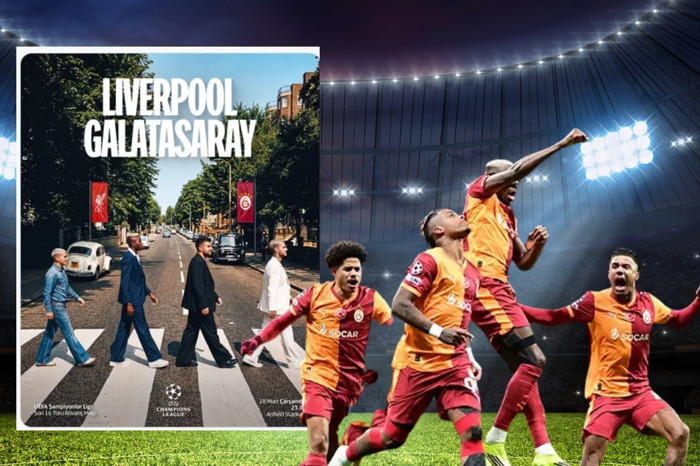 Galatasaray'ın Liverpool maçı öncesi 'The Beatles' temalı paylaşımı dikkat çekti