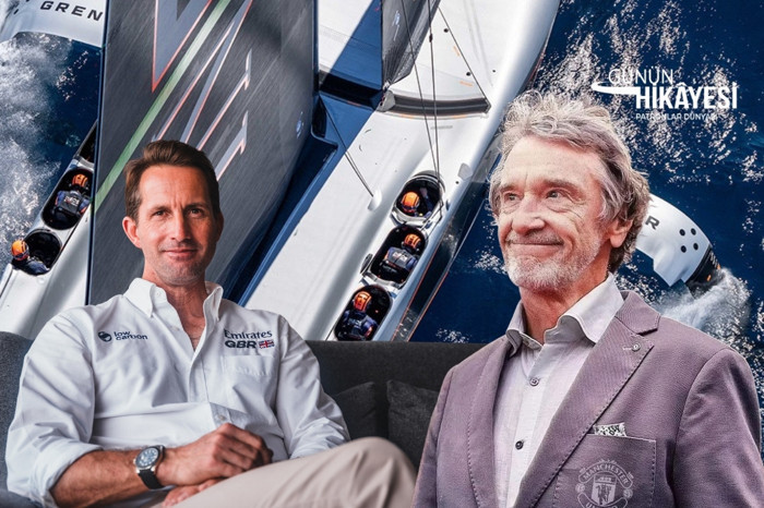 Sör ünvanlı milyarder, Amerika Kupası'nda yarışan 10 milyar liralık yarış teknesinin mülkiyeti için sör ünvanlı şampiyon yelkenciye dava açtı