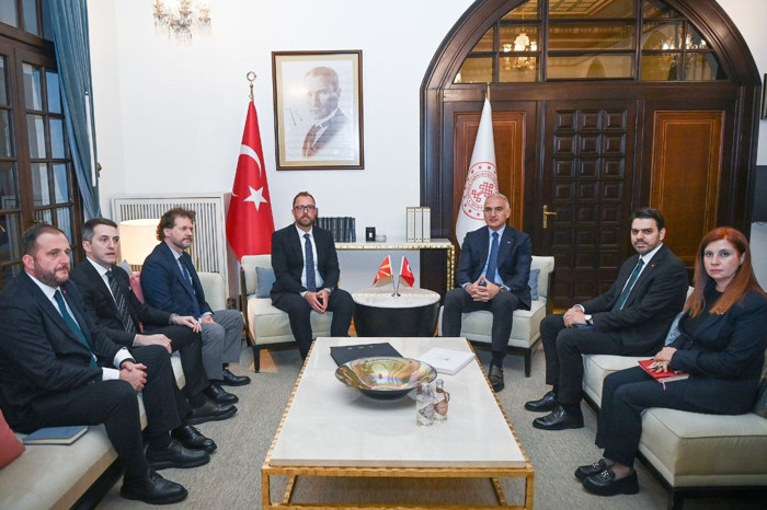 Türkiye ve Kuzey Makedonya arasında kültür ve turizmde işbirliği görüşmesi gerçekleştirildi