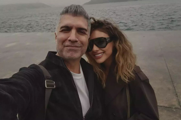 Özcan Deniz ve Samar Dadgar'dan Boğaz'da romantik paylaşım