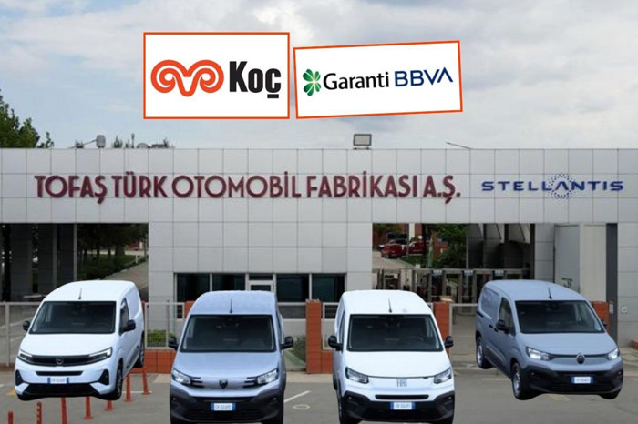 Koç Holding bünyesindeki TOFAŞ ile Stellantis Europe'un hafif ticari araç projesi K9 için Garanti BBVA'dan 276 milyon euroluk kredi