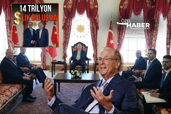 Dolmabahçe'de dün Cumhurbaşkanı Erdoğan'la buluşan 14 trilyon dolarlık BlackRock şirketinin CEO'su Larry Fink'in maaşı 38 milyon dolara yükseldi