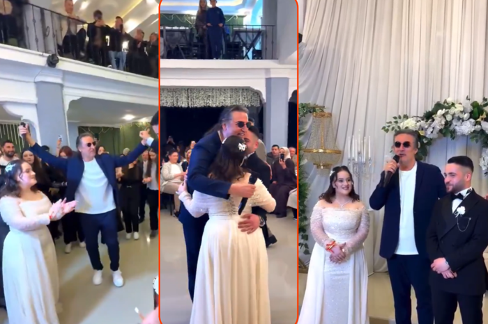Şarkıcı Çelik ‘düğünümüze gelecek kimsemiz yok’ diyen çiftin düğününe katıldı, şarkı söyledi, halay çekti