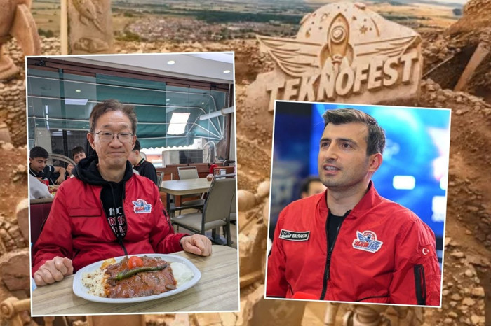 Japon Büyükelçi Tamura Masami, TEKNOFEST montuyla iskender paylaşımı yaptı, Selçuk Bayraktar'dan Urfa daveti geldi