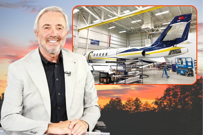 Fenerbahçe renklerine boyattığı jetiyle dikkat çeken Hamdi Akın, Türkiye’de artan iş jeti trendinin simgelerinden biri oldu