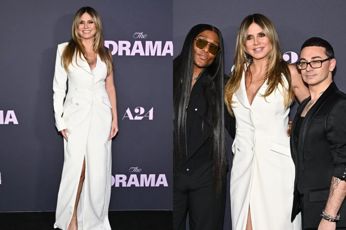 Heidi Klum, The Drama'nın New York galasına katıldı