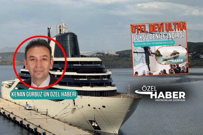 Four Seasons Hotels and Resorts’a 400 milyon euro’ya mal olan lüks yat Bodrum’a demir attı