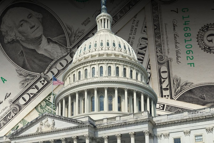 ABD bütçesi martta 164 milyar dolar açık verdi ve mali yılın altıncı ayında 1,2 trilyon dolara ulaştı