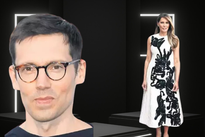 Melania Trump’ın elbisesinde Türk tasarımcı Erdem Moralıoğlu imzası