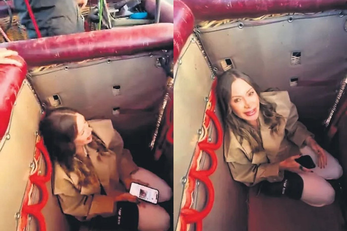 Galatasaray'ın efsane futbolcusu Felipe Melo'nun eşi Nagel Melo, Türkiye tatilinde o korkusunu yendi