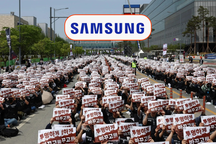 Teknoloji devi Samsung’da 'maaş uçurumu' krizi; 40 bin çalışan sokağa indi, uzun grev kapıda