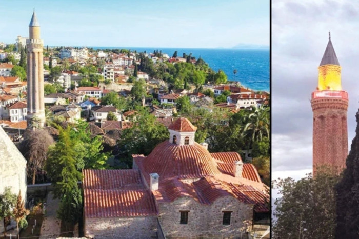 UNESCO geçici listesindeki Yivli Minare’ye LED montajı tartışma yarattı