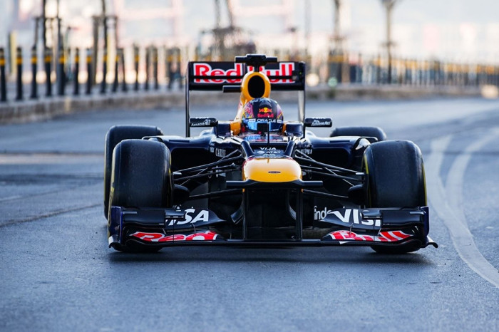 F1 aracı, Salacak'ta görüntülendi