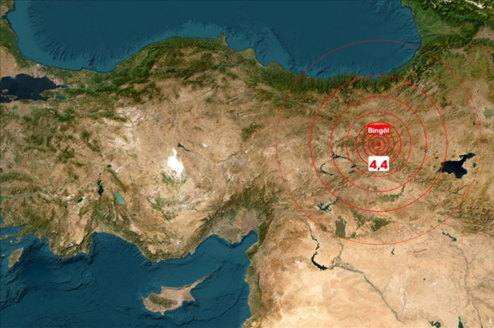 Bingöl'ün Yedisu ilçesinde 4,4 büyüklüğünde deprem
