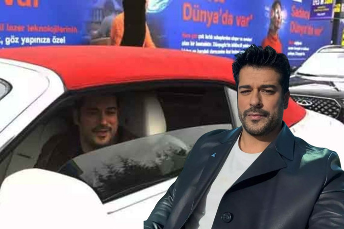 Oyuncu Burak Özçivit, 30 milyonluk aracıyla sanayinin yolunu tuttu