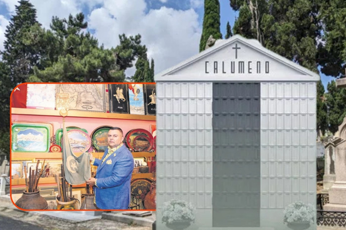 İş insanı Orlando Carlo Calumeno mezarlıkta gala yapacak, anıt mezarını ve belgeselini dostlarına gösterecek