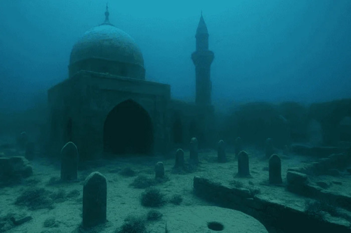 Kırgızistan’da Issık-Kul Gölü altında Ortaçağ şehri keşfedildi