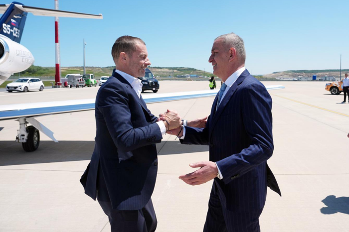 UEFA Başkanı Aleksander Ceferin, Avrupa Ligi finali için İstanbul'a geldi